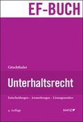 Cover: Unterhaltsrecht - Manz