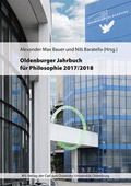 Cover: Oldenburger Jahrbuch f&uuml;r Philosophie 2017/2018 - BIS-Vlg