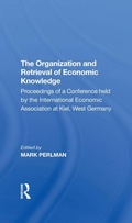 Cover: The Organization and Retrieval of Economic Knowledge - Routledge