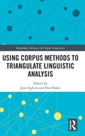 Cover: Using Corpus Methods to Triangulate Linguistic Analysis - Routledge