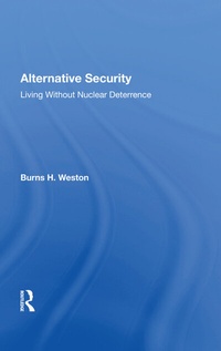 Enlarge image Cover: Alternative Security - Routledge