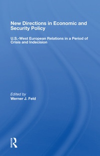 Enlarge image Cover: New Directions In Economic And Security Policy - Routledge