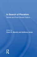 Cover: In Search Of Pluralism - Routledge