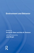 Cover: Environment And Behavior - Routledge