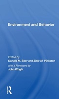 Cover: Environment And Behavior - Routledge