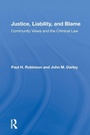 Cover: Justice, Liability, And Blame - Routledge