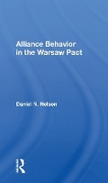 Cover: Alliance Behavior In The Warsaw Pact - Routledge