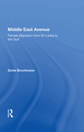 Cover: Middle East Avenue - Routledge