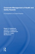 Cover: Corporate Management Of Health And Safety Hazards - Routledge