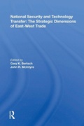 Cover: National Security And Technology Transfer - Routledge