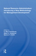 Cover: Natural Resource Administration - Routledge