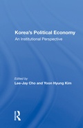 Cover: Korea's Political Economy - Routledge