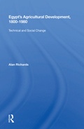 Cover: Egypt's Agricultural Development, 1800-1980 - Routledge