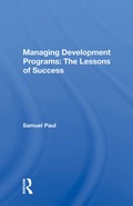 Cover: Managing Development Programs - Routledge