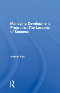 Enlarge image Cover: Managing Development Programs - Routledge