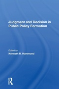 Cover: Judgement And Decision - Routledge