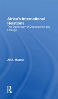 Cover: Africa's International Relations - Routledge