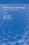 Abbildung von: Effective Expert Witnessing, Fourth Edition - CRC Press