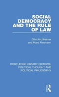 Cover: Social Democracy and the Rule of Law - Routledge