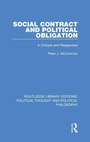 Cover: Social Contract and Political Obligation - Routledge