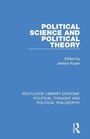 Cover: Political Science and Political Theory - Routledge