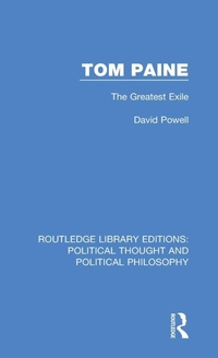 Enlarge image Cover: Tom Paine - Routledge