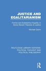 Cover: Justice and Egalitarianism - Routledge