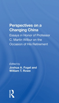 Enlarge image Cover: Perspectives On A Changing China - Routledge
