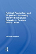 Cover: Political Psychology And Biopolitics - Routledge