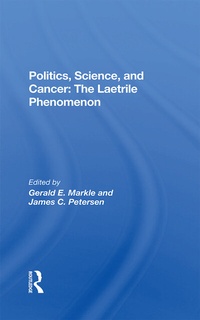 Enlarge image Cover: Politics, Science And Cancer - Routledge