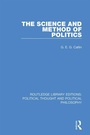 Cover: The Science and Method of Politics - Routledge
