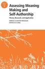 Cover: Assessing Meaning Making and Self-Authorship - Jossey-Bass