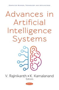 Enlarge image Cover: Advances in Artificial Intelligence Systems - Nova Science Publishers Inc