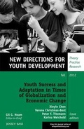 Cover: Youth Success and Adaptation in Times of Globalization and Economic Change - Jossey-Bass