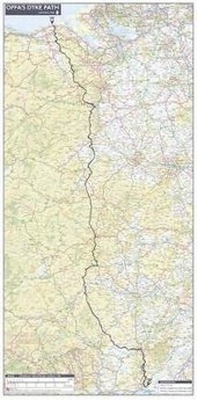 Abbildung von: Offa's Dyke Path National Trail Road Map - Geographers' A-Z Map Co Ltd