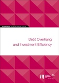 Cover: EIB Working Papers 2018/08 - Debt overhang and investment efficiency - European Investment Bank