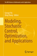 Cover: Modeling, Stochastic Control, Optimization, and Applications - Springer