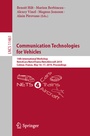 Cover: Communication Technologies for Vehicles - Springer