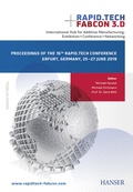 Cover: Rapid.Tech + FabCon 3.D International Hub for Additive Manufacturing: Exhibition + Conference + Networking - Hanser