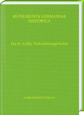 Cover: Die St. Galler Verbr&uuml;derungsb&uuml;cher - Harrassowitz Verlag