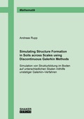 Cover: Simulating Structure Formation in Soils across Scales using Discontinuous Galerkin Methods - Shaker