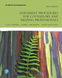 Enlarge image Cover: Assessment Procedures for Counselors and Helping Professionals - Pearson