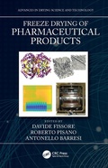 Cover: Freeze Drying of Pharmaceutical Products - CRC Press
