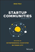 Cover: Startup Communities - Wiley-Scrivener