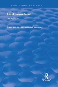 Abbildung von: Xenotransplantation - Routledge