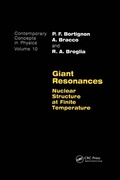 Cover: Giant Resonances - CRC Press