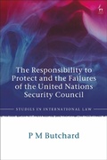 Bild: The Responsibility to Protect and the Failures of the United Nations Security Council - Hart Publishing