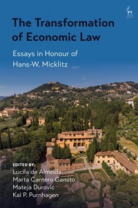 Enlarge image Cover: The Transformation of Economic Law - Hart Publishing