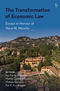 Cover: The Transformation of Economic Law - Hart Publishing