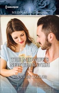 Cover: The Midwife's New Year Wish - Harlequin Medical Romance Classic